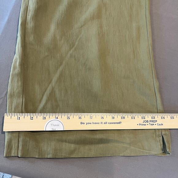 Joie Women's Wide Leg Pants - Olive - Size L - NWT - Picture 8 of 11
